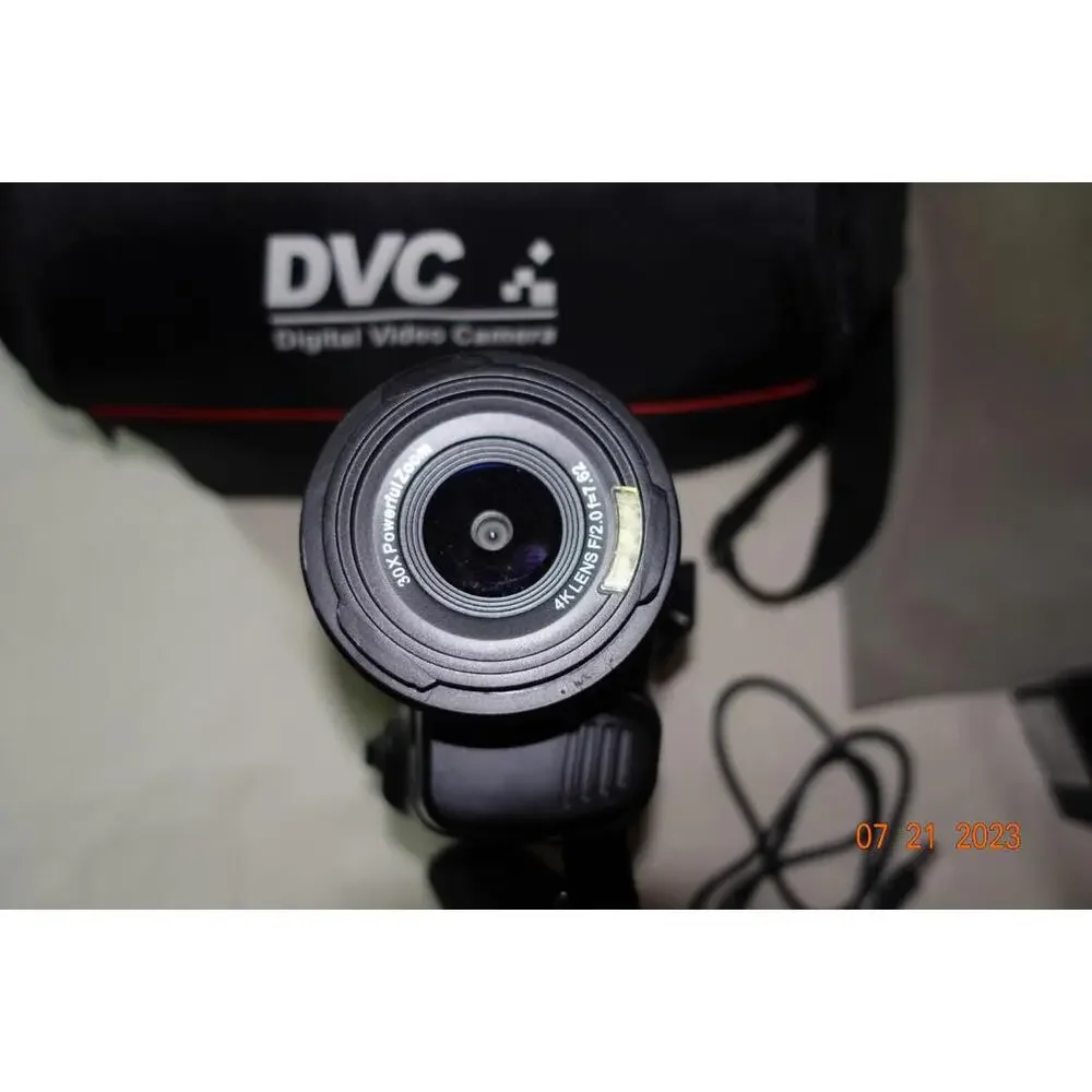 DVC  4K Video Camera Camcorder 48MP Ultra HD Video Camera Wifi Vlogging Camera